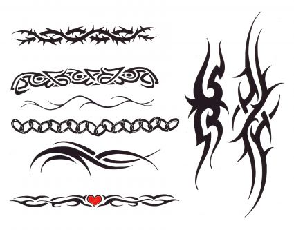 Tribal Band Picture Tattoos